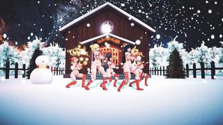 Mmd R18 Ruby Weiss Blake Yang Nora Bikini Santa Outfit