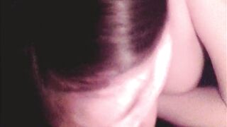 She doesn't Stop the Sloppy Deeply even when Cum Starts