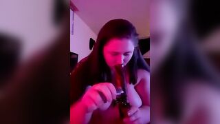 Nothing Unique just me Smoking with my Boobs out