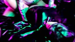 Sweet Spot Screwed Vulgar Bondage mom Eva Rubber Shiny Dress
