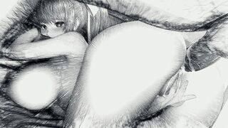 sexy Animated Babes Speed Sketching (JellyTits7 - Collection one)