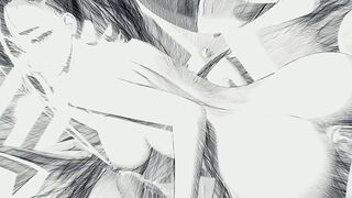 sexy Animated Babes Speed Sketching (JellyTits7 - Collection one)