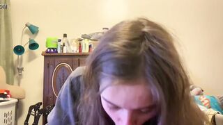 Adorable Dyke Bestfriend Comes In My Room To Suck Me