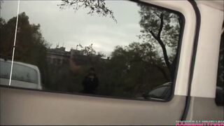 Goddess bitches pick up freaky guy for screwed and facial