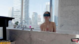 Loliiiiipop99 - Hottie eastern Double Penetration into Tub