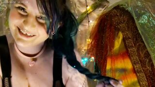 4K HD Hair Porn HairJob JOI! Huge Hair Brushing,Brading Wrap