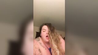 Interracial BBW on big black cock Hard Fucking Frontal See
