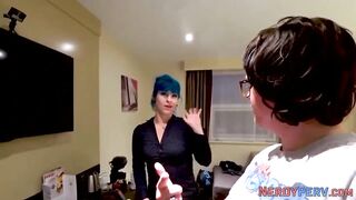 Yorkshire geeks watches huge big tit brit