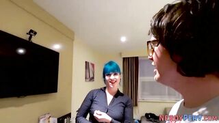 Yorkshire geeks watches huge big tit brit
