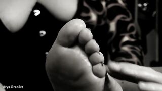 Toes Bondage Home Sex Tape. two Men are Happy to do