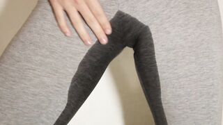 Cumming y Mear En Mis Pants Grises