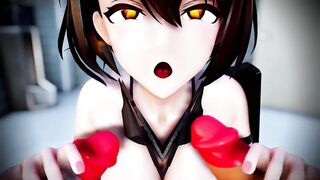 Mmd R18 Baltimore Azur Lane used Plowed into Outside