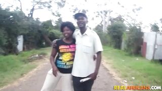 Fat African women Nailed Into the Toilet