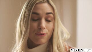 VIXEN Incredible Sexy Blonde Delilah seduces her longtime crush