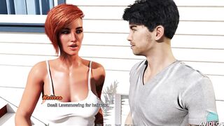 INTERTWINED #03 • hot red haired Melissa shows her breasts
