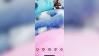 Step Brother and Step Sister FaceTime with LONG JIZZED!