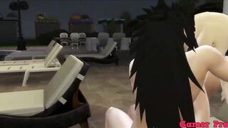 Shippuden Cap three- Madara makes a party into her pool