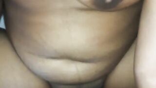 Chubby Gf Ride a Rough Penis till she Gets a
