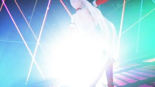 Mmd R18 bimbos Weiss Schnee Bikini Santa Outfit Anal Bitch