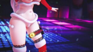 Mmd R18 bimbos Weiss Schnee Bikini Santa Outfit Anal Bitch