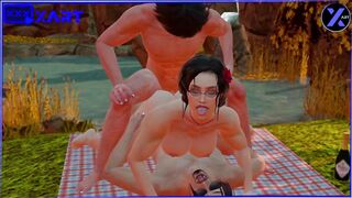 Trailer for the Full-length Scene "double Penetration at the Campsite"