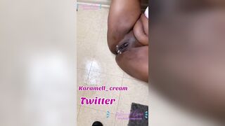Drilling my Vagina with my Favorite Long Sex Toy