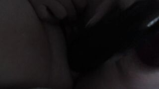 Slutty Wifey Gets off with big black cock