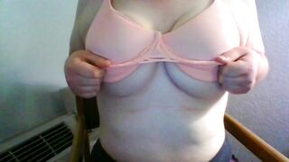 Natural Jugs into Lil Step Sis's Bra//trying to Titty Boned