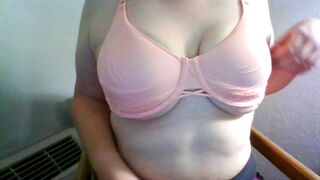 Natural Jugs into Lil Step Sis's Bra//trying to Titty Boned