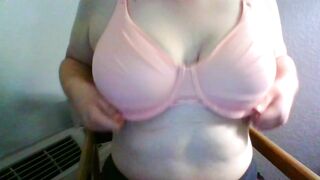 Natural Jugs into Lil Step Sis's Bra//trying to Titty Boned