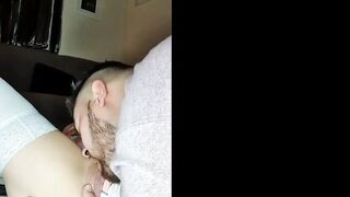 Slutty Fiance Pays Maintenance Man with her Soak Twat