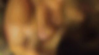SMOKING EX-WIFE TITTY FUCKS & BLOWS DICK - Incredible Sexy Amatuer