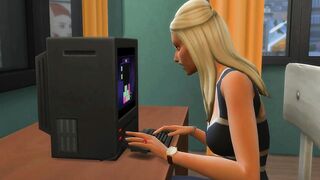 | SIMS four | MOTHER PLAY WITH HER SON