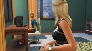 | SIMS four | MOTHER PLAY WITH HER SON