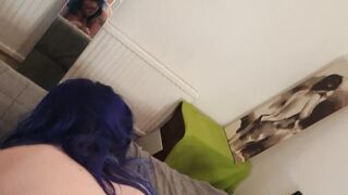 BBW Mirror Boned Mobile Phone Footage