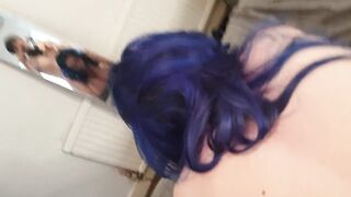 BBW Mirror Boned Mobile Phone Footage