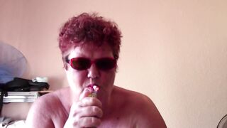 Sloppy Smoking Bae Older Oral Sex