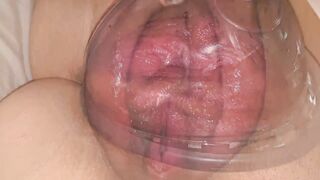 My Hubby Pumping and Fisting my Snatch