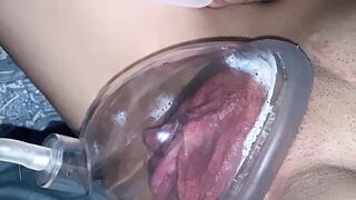 My Hubby Pumping and Fisting my Snatch