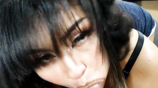 Long Boobies Huge Booty makes me Cum Rough too soon