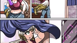 Charlotte's Aromatic Mishap - Giantess Growth Booty Expansion Anime Comic