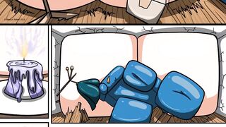 Charlotte's Aromatic Mishap - Giantess Growth Booty Expansion Anime Comic