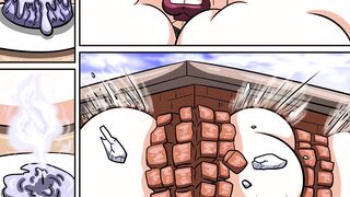 Charlotte's Aromatic Mishap - Giantess Growth Booty Expansion Anime Comic