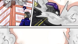 Charlotte's Aromatic Mishap - Giantess Growth Booty Expansion Anime Comic