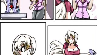 Charlotte's Aromatic Mishap - Giantess Growth Booty Expansion Anime Comic