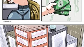 Charlotte's Aromatic Mishap - Giantess Growth Booty Expansion Anime Comic