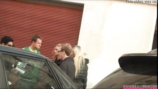Huge haired blonde bitch pounded shy amateur bro with tiny