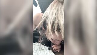 Trained Throat Skank Obeys Her Master and Takes his cum