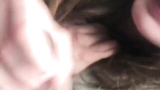Training my Lesbo Bestfriend To Suck My Penis on Vehicle