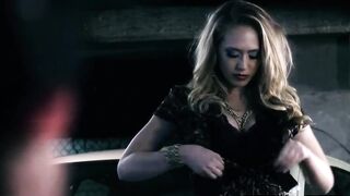 Long jugs woman Kagney Linn Karter analyzed inside carpark